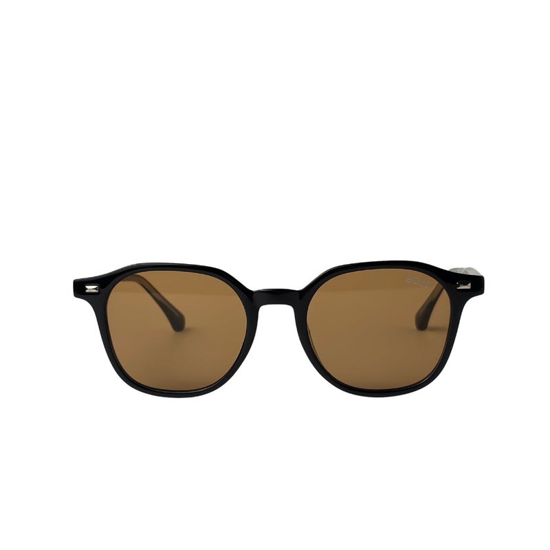 BOLD Vogue Round Sunglasses For Unisex - Black - Image 1